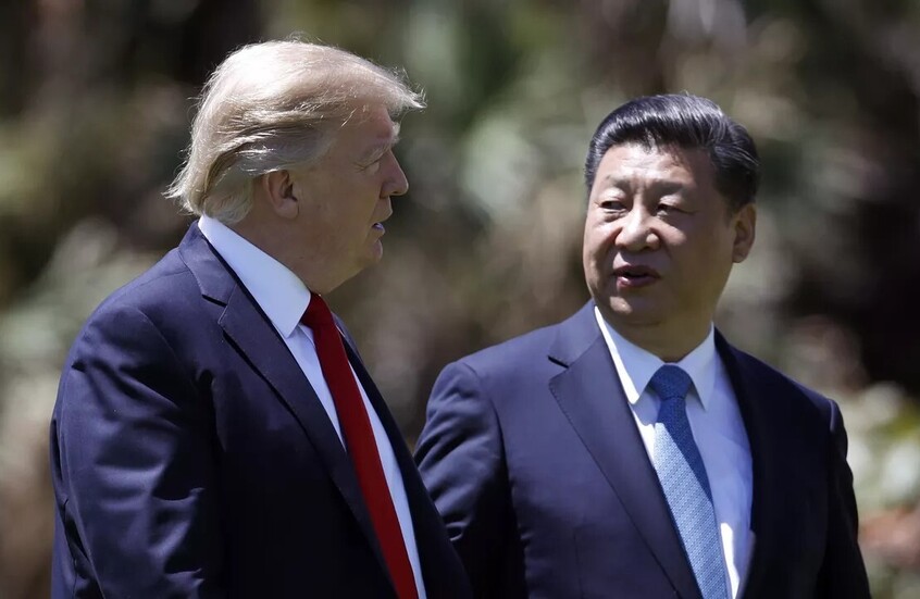 ترامب والرئيس الصيني