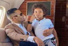 محمد رمضان ونجله