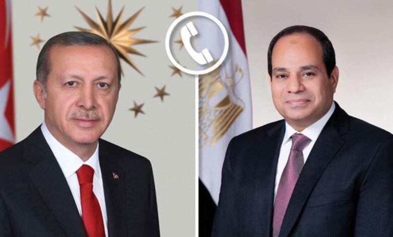 الرئيس السيسي واردوغان