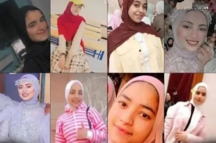 ضحايا حادث المنوفية