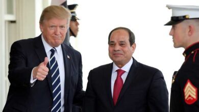 الرئيس السيسي وترامب