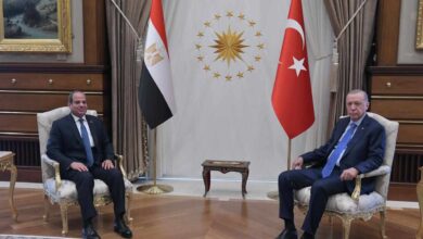 الرئيس السيسي وأردوغان