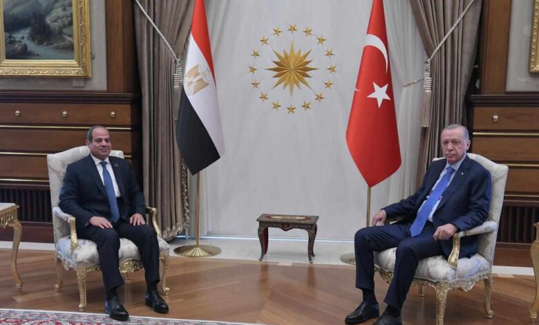 الرئيس السيسي وأردوغان