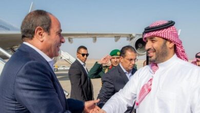 الرئيس السيسي وولي العهد