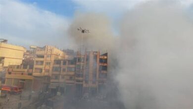 حريق الزرايب