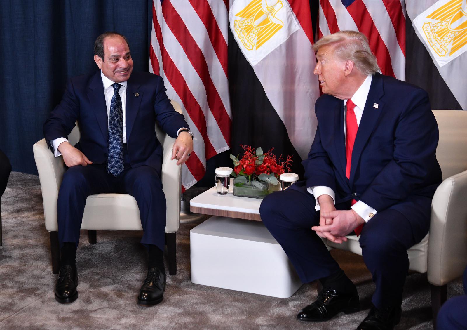 الرئيس السيسي وترامب