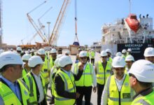 تفاصيل زيارة وزير الكهرباء  محطة الضبعة ومراسم استقبال وعاء ضغط المفاعل للوحدة الثانية