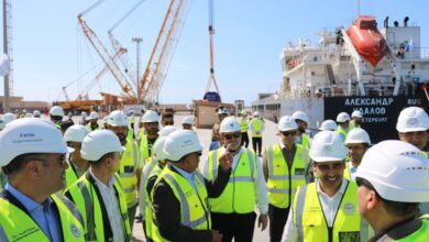 تفاصيل زيارة وزير الكهرباء  محطة الضبعة ومراسم استقبال وعاء ضغط المفاعل للوحدة الثانية